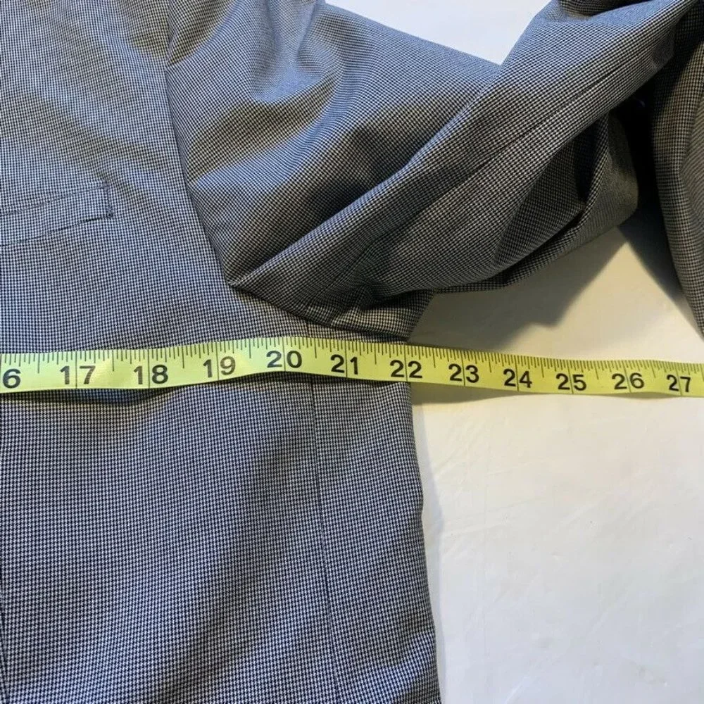 Express Photographer Nailhead Fitted Blazer Sport Jacket Coat‎ 2 Button 44R NWOT